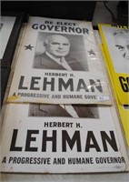 campaign posters - lehman