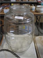 glass pickle jar