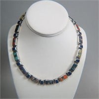Sterling & Gemstone Necklace by Calvin B.,