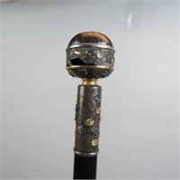 Japanese Meiji Period Walking Stick,