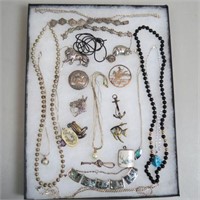 23 Pieces of Sterling Silver Jewelry,