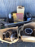 Qty Motor Parts / Drums / Signs etc