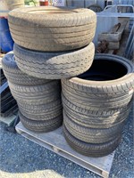 Qty Misc Tyres / Drum
