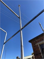 Original Timber Flag Pole. Approx H 4000mm