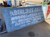 Early Aberlines Garage Screen Print Dealership