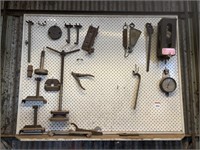 Qty Tools Mounted on Pin Board