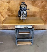 10” Radial Arm Saw
Works! 49” tall and is