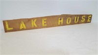 Hand Painted Lake House Sign