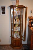 Lighted Curio cabinet (cabinet only)