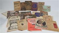 ANTIQUE SONG BOOKS