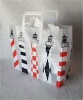 100 Retail Store/ Gift Bags Lighthouses