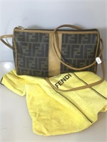 Fendi Jacquard Classic vintage crossbody bag,