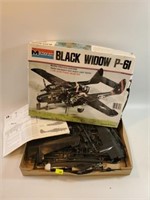 Black Widow P-61 Model Kit (Complete)