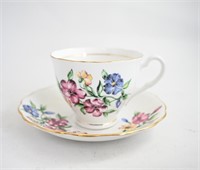 TEA CUP & SAUCER Colclough Bone China