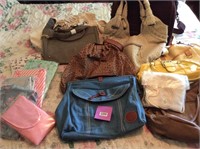Purses, totes, and carry on bags