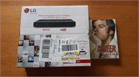 New In Box Blu Ray Player & Dexter Season- A