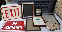 Picture Frames & Signs- G