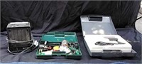 2 Soldering Iron Kits & A Portable Furnace- G