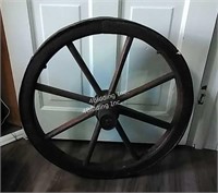 Vintage Wagon Wheel - 25" in Diameter - 1