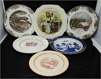 England Decorative Plates- Lot of 6 - 1