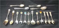 Souvenir Spoons- Lot of 16 - 1