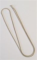 925 Solid Sterling Silver Chain 32"