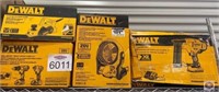 Dewalt 4 items lot.