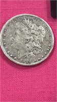 1884 P Silver $1 Morgan Dollar Coin