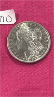 1882 P Silver $1 Morgan Dollar Coin