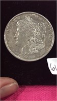 1889 P Silver $1 Morgan Dollar Coin