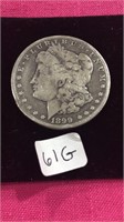 1899 O Silver $1 Morgan Dollar Coin
