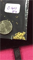 0.60 Grams California Natural River gold