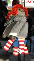 Raggedy Ann & Andy Hard Crafted Dolls