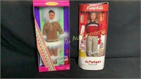 TWO BARBIES - ARCTIC AND CAMPBELLS ALPHABET SOUP