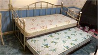 DAYBED AND TRUNDLE WITH MATTRESSES