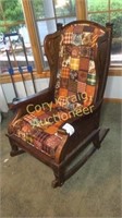 JC PENNY WOODEN ROCKING CHAIR