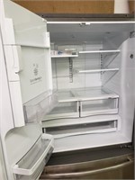 Double door stainless steel  GE fridge