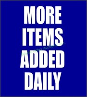 Check back...more items added daily