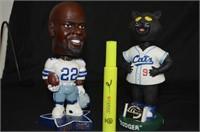 BOBBLE HEADS - EMMITT SMITH & FORT WORTH CATS