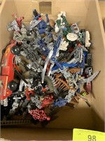 Box of Lego Bionics
