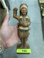 CARVED WOOD/RESIN? INDIAN CHEIF