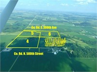 Tract 6 – 44.7+/- Acres, Tillable, Timber