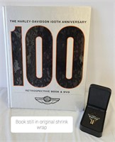 HARLEY-DAVIDSON 100th Anniversary Gold Key & Book