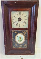 Antique S Thomas Clock Heavy Wall Clock 1860's?
