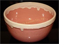 Vintage pink drip-ware 7"