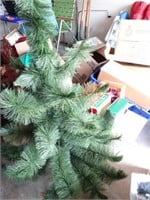 Christmas tree 4 ft , ornaments