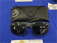 MENS POLORIZED RAY BAN SUNGLASSES WITH CASE