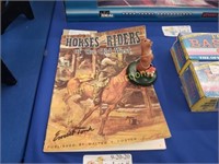 "HORSES AND RIDERS OF THE OLD WEST" ERNEST TONK