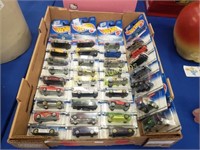 34 ASSORTED HOT WHEELS DIE-CAST CARS 1:64 SCALE