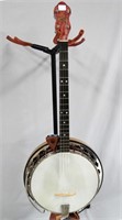 May-bell tenor banjo, 33" long.